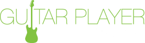 Guitar Player Studios Logo on Background