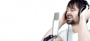 Male-Singer-with-Headphones