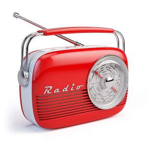 Red Retro Radio