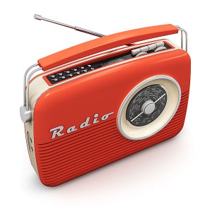 Red Vintage Radio